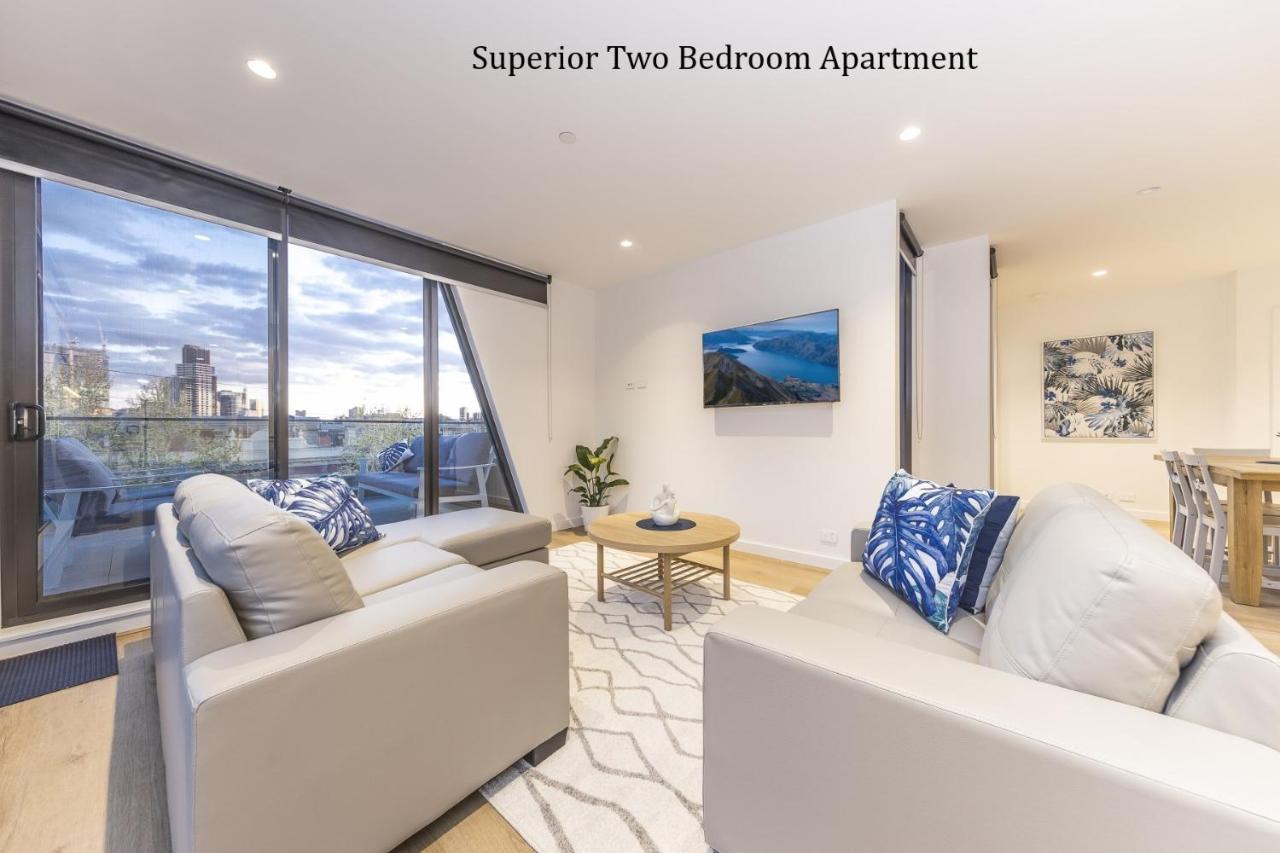Q Squared Serviced Apartments Melburne Exterior foto