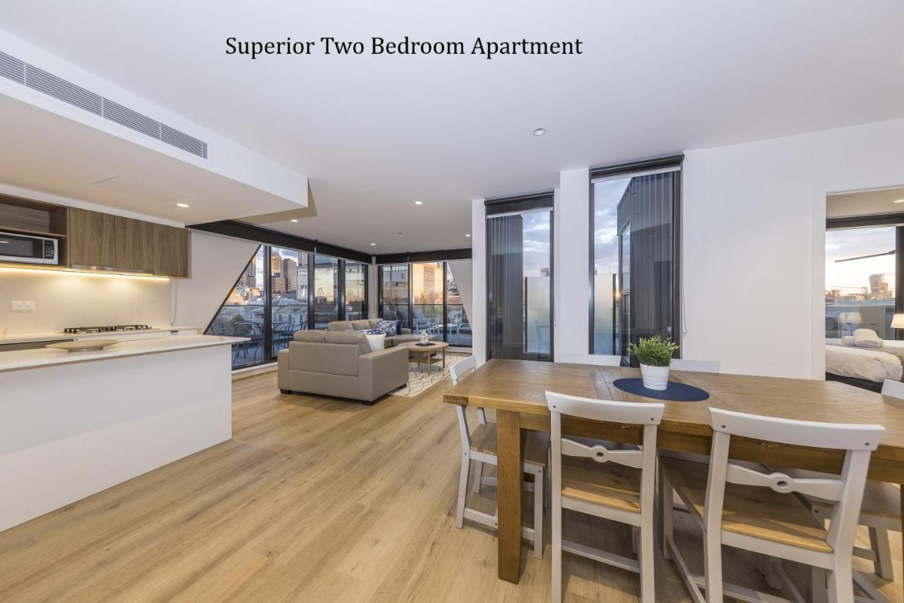 Q Squared Serviced Apartments Melburne Exterior foto